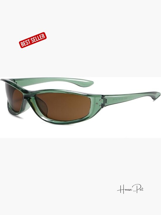 Wrap Around Sports Sunglasses UV400 Protection 90s Retro Y2K Shades